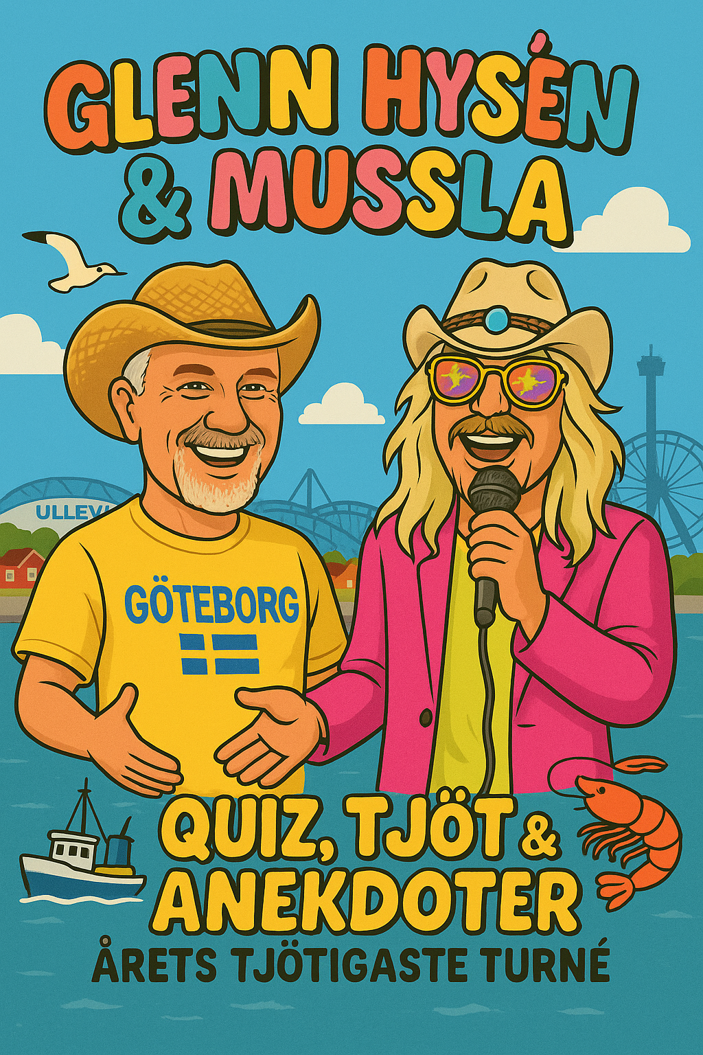 Tjöt och anekdoter med Glenn Hysén och Mussla (inkl. quiz)